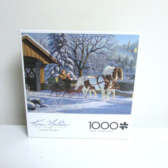 Buffalo Games Puzzles - Set of 4 Winter themed, 1000 pieces - Picture 5 of 16